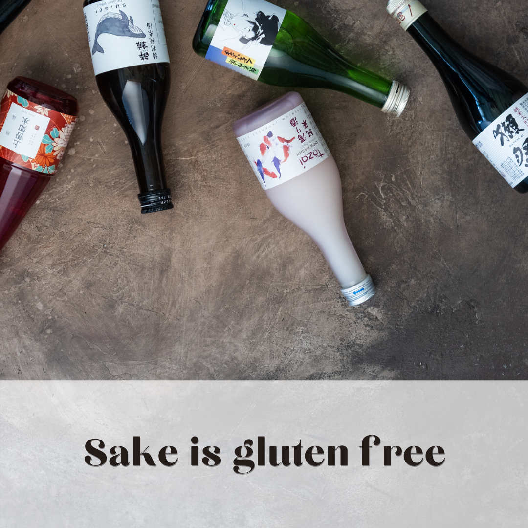 Sake is gluten free